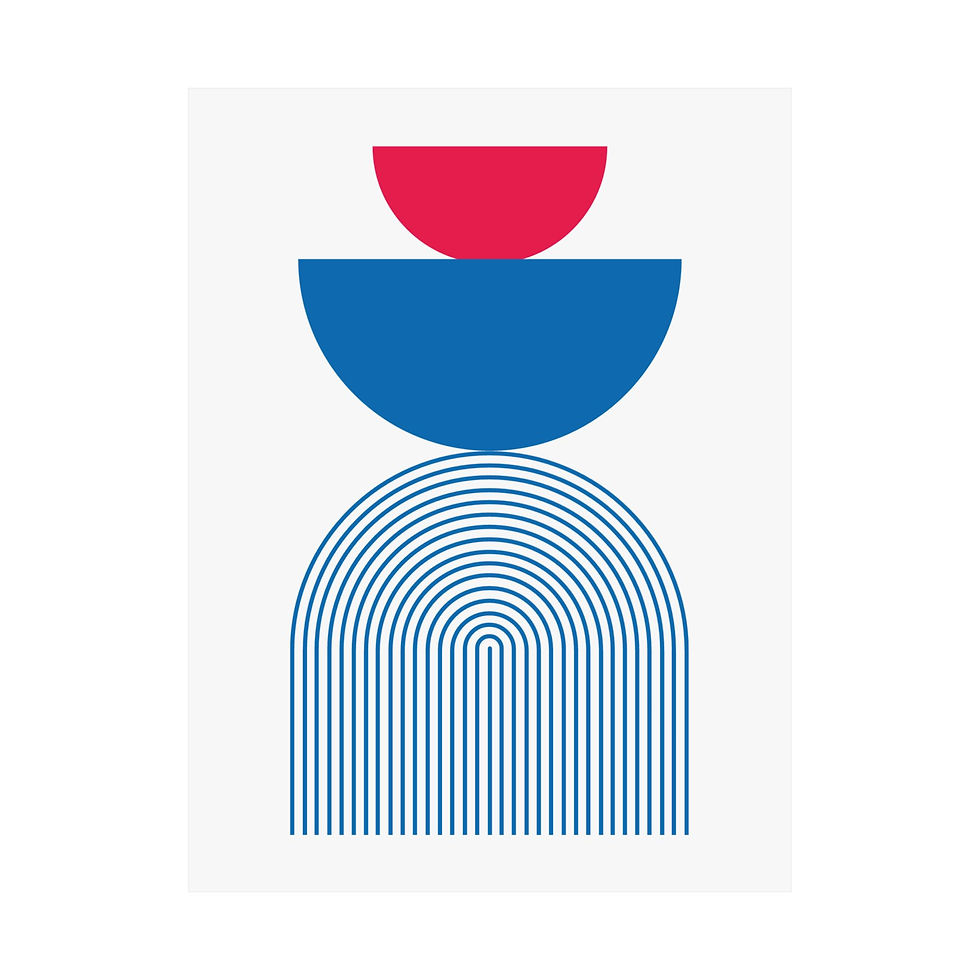 Thumbnail: Geometric 24 Matte Poster - Philadelphia 76ers - Home