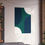 Thumbnail: Modern Geometric 10 Matte Poster - Seattle Mariners - Alt