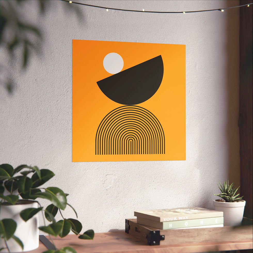 Thumbnail: Geometric 26 Matte Poster - Pittsburgh Pirates - Away