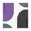 Thumbnail: Geometric 10 Matte Poster - Sacramento Kings - Home