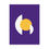 Thumbnail: Modern Geometric 30 Matte Poster - Minnesota Vikings - Away