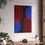 Thumbnail: Geometric 25 Matte Poster - Detroit Pistons - Alt