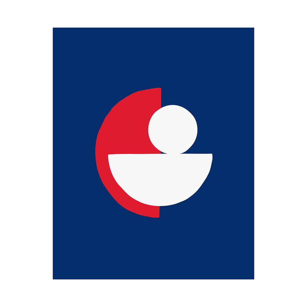 Thumbnail: Modern Geometric 31 Matte Poster - Philadelphia Phillies - Alt