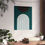 Thumbnail: Modern Geometric 09 Matte Poster - Philadelphia Eagles - Away