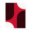 Thumbnail: Geometric 10 Matte Poster - Portland Trailblazers - Alt