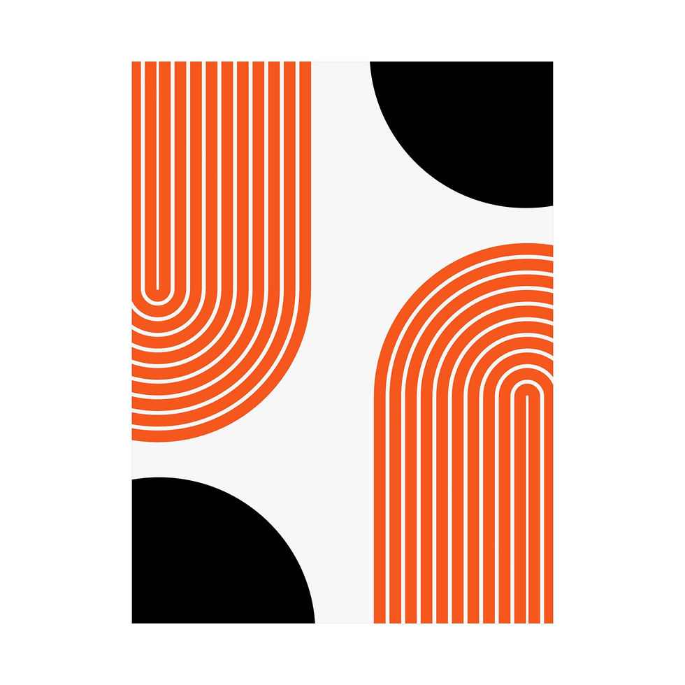 Thumbnail: Modern Geometric 10 Matte Poster - San Francisco Giants - Home