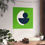 Thumbnail: Modern Geometric - 31 - Matte Poster - Seattle Seahawks - Alt