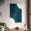 Thumbnail: Modern Geometric 10 Matte Poster - Seattle Mariners - Alt