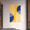 Thumbnail: Modern Geometric 25 Matte Poster - Golden State Warriors - Alt