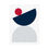 Thumbnail: Modern Geometric 26 Matte Poster - New England Patriots - Home