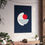 Thumbnail: Modern Geometric 31 Matte Poster - New York Yankees - Away