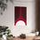 Thumbnail: Geometric 11 Matte Poster - Miami Heat - Alt