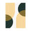 Thumbnail: Modern Geometric 25 Matte Poster - Green Bay Packers - Home