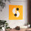 Thumbnail: Modern Geometric 29 Matte Poster - San Diego Padres - Alt