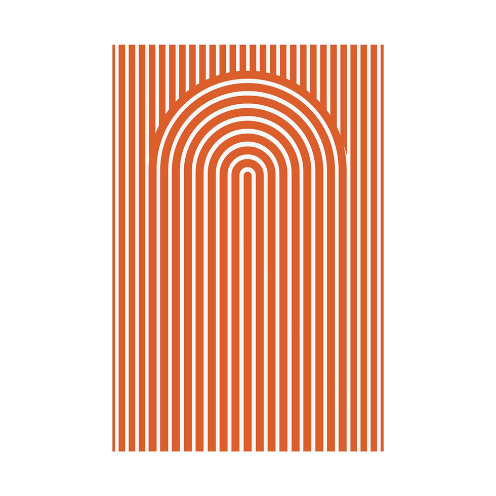 Thumbnail: Geometric 27 Matte Poster - Phoenix Suns - Home
