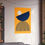 Thumbnail: Modern Geometric 26 Matte Poster - Indiana Pacers - Alt