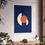 Thumbnail: Modern Geometric 30 Matte Poster - Houston Astros - Alt