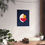 Thumbnail: Modern Geometric 31 Matte Poster - Atlanta Braves - Away