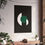 Thumbnail: Modern Geometric 30 Matte Poster - New York Jets - Alt