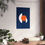 Thumbnail: Modern Geometric 30 Matte Poster - Houston Astros - Alt
