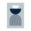 Thumbnail: Modern Geometric 24 Matte Poster - New York Yankees - Alt