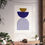Thumbnail: Modern Geometric 24 Matte Poster - Baltimore Ravens - Home