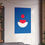 Thumbnail: Geometric 28 Matte Poster - Philadelphia 76ers - Away