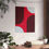 Thumbnail: Modern Geometric 10 Matte Poster - Houston Rockets - Away