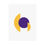 Thumbnail: Modern Geometric 30 Matte Poster - Minnesota Vikings - Home