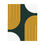 Thumbnail: Modern Geometric 10 Matte Poster - Green Bay Packers - Away