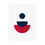 Thumbnail: Modern Geometric 28 Matte Poster - New England Patriots - Home