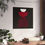 Thumbnail: Geometric 24 Matte Poster - Miami Heat - Away
