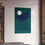 Thumbnail: Modern Geometric 26 Matte Poster - Seattle Mariners - Alt
