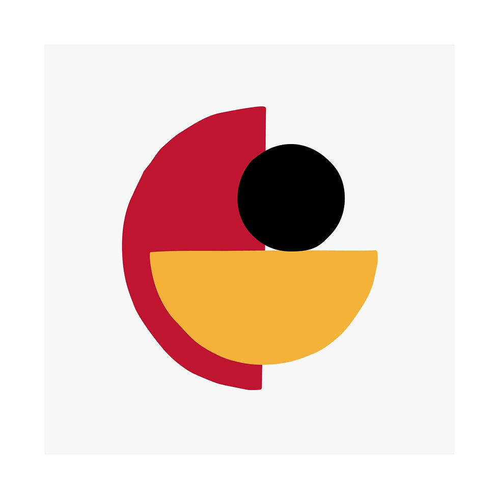 Thumbnail: Modern Geometric 31 Matte Poster - Atlanta Hawks - Home