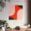 Thumbnail: Modern Geometric 10 Matte Poster - Baltimore Orioles - Alt