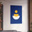 Thumbnail: Modern Geometric 28 Matte Poster - Golden State Warriors - Away