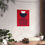 Thumbnail: Modern Geometric 24 Matte Poster - New England Patriots - Alt
