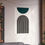 Thumbnail: Modern Geometric 09 Matte Poster - Philadelphia Eagles - Home