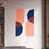 Thumbnail: Modern Geometric 25 Matte Poster - New York Mets - Home