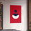 Thumbnail: Modern Geometric 28 Matte Poster - New England Patriots - Alt