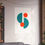 Thumbnail: Modern Geometric 29 Matte Poster - Miami Dolphins - Home