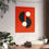 Thumbnail: Modern Geometric 29 Matte Poster - Baltimore Orioles - Away