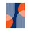 Thumbnail: Modern Geometric 25 Matte Poster - New York Mets - Away