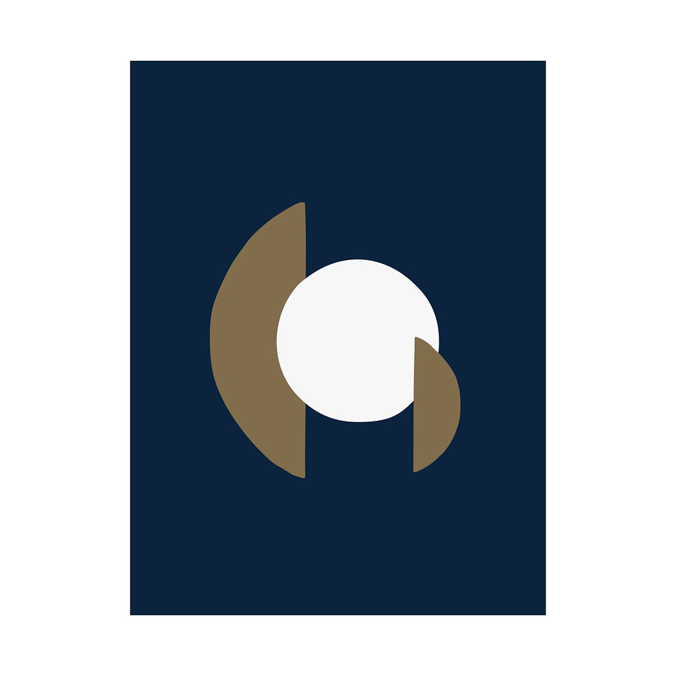 Thumbnail: Geometric 30 Matte Poster - New Orleans Pelicans - Away