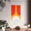 Thumbnail: Modern Geometric 11 Matte Poster - Kansas City Chiefs - Alt