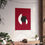 Thumbnail: Geometric 30 Matte Poster - Miami Heat - Alt