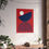 Thumbnail: Modern Geometric 26 Matte Poster - Boston Red Sox - Away