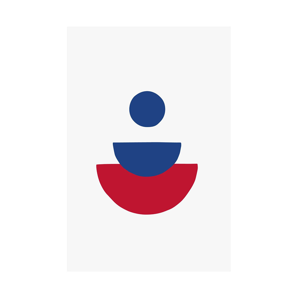 Thumbnail: Geometric 28 Matte Poster - Los Angeles Clippers - Home