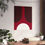 Thumbnail: Geometric 11 Matte Poster - Miami Heat - Alt