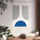 Thumbnail: Modern Geometric 11 Matte Poster - Los Angeles Dodgers - Home